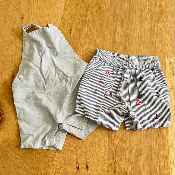 10 piece baby boy bundle. 6-9 months, 6-12 months, 9-12 months. Baby boy outfits - Picture 5 of 6